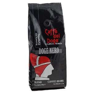 Caffe del Doge Nero Whole Bean Coffee  Grocery & Gourmet 