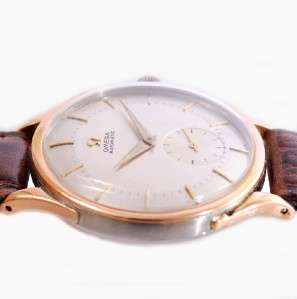    OMEGA SWISS BUMPER AUTOMATIC 30,10 RA GOLD PLATED MENS WATCH  