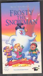 Frosty the Snowman (VHS, 1993) animation 012232731133  