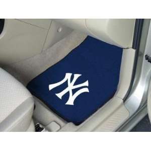   FANMATS MLB   New York Yankees 2 Piece Front Car Mats