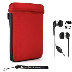  RED High Quality Hard Nylon Cube Carrying Travel Case For 