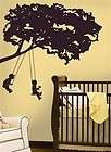   SWING wall sticker MURAL decal silhouette 39 inches high room decor