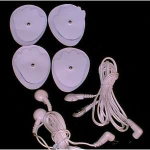   Electrode pads with leads wires NEW 