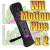 New 2 Motion Plus + 2 Jacket Accessory for Nintendo Wii  