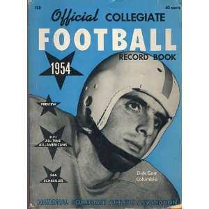  Official Collegiate Football Record Book 1954 Unknown 