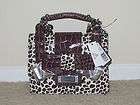Guess Bricken Stone Shoulder Bag Leopard Print   NWT $88