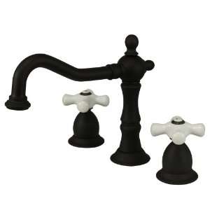 Kingston Brass KS1975PX Heritage Widespread Lavatory Faucet with 