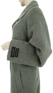 JONES New York Wool ALPACA Blend Grey Womens Long Maxi Coat US 24W 