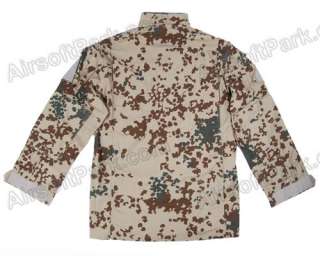 German Desert Camo Tactical BDU Field Shirt + Pants XL  