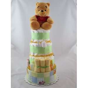  Pooh And Friends Diaper Cake Baby
