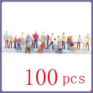 100 Model People Figures Street Scenes Scale N 1150  