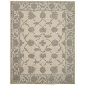   HRZ01 Rectangle Rug, 8 Feet by 11 Feet, Parchment