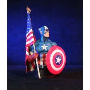 Marvel Comics Captain America Bust Toys & Games