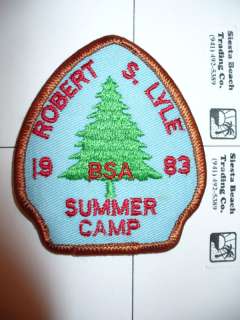 1983 Camp Robert S Lyle,SE Wisconsin Council,OA 8,pp,WI  