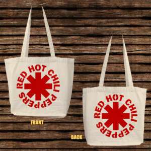 NEW Red Hot Chili Peppers RHCP Band Tote Bag Two Sided  