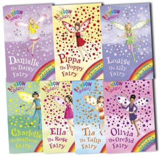 Rainbow Magic Patal Fairies Collection Daisy Meadows 7 Books Set 43 To 