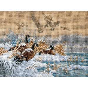   Counted Cross Stitch, Winter Retreat Arts, Crafts & Sewing