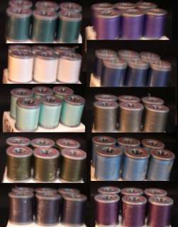 Lot of 6 spools Molnlycke Polyester Thread U Pick Color  