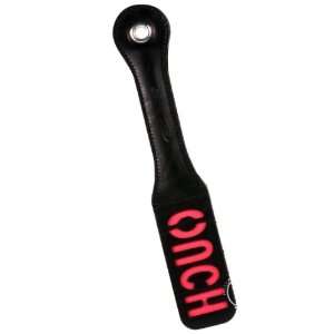  12 Leather Ouch Impression Paddle