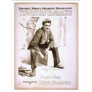 com Historic Theater Poster (M), Edward C Whites dramatic production 