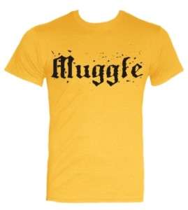 Harry Potter Muggle Logo Deathly Hallows Tee T Shirt  