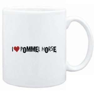  Mug White  Pommel Horse I LOVE Pommel Horse URBAN STYLE 