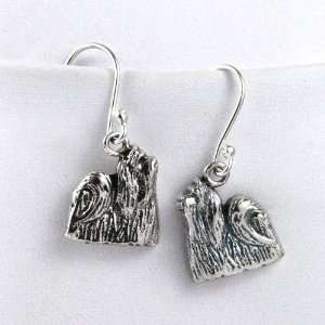  Sterling silver Maltese Earrings (925 Sterling silver 