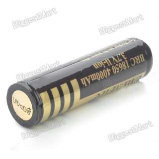   18650 3.7 4000mAh Li ion Battery Plus 18650 Battery Charger  