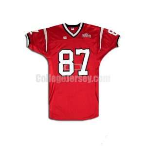   87 Game Used UNLV Russell Football Jersey (SIZE 42)