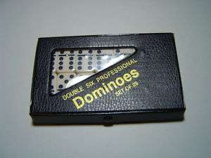 Dominoes Double 6 w/ spinner in Vinyl Case  