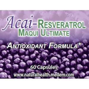  Acai/Resveratrol/Macqui  (Antioxidant Formula) Health 