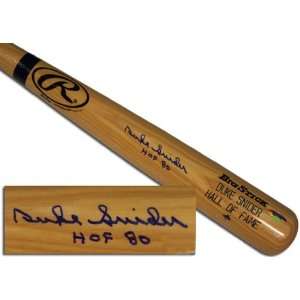  Duke Snider Autographed Rawlings Name Model Baseball Bat 