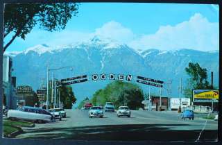 1950s Washington Boulevard, Ogden, Utah Welcome Arch  