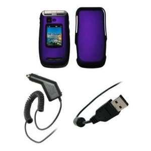 Cell Phone Protector + Rapid Car Charger + USB Data Charge Sync Cable 
