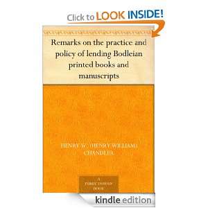   practice and policy of lending Bodleian printed books and manuscripts