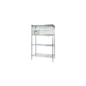  Focus Foodservice FSECM2448CH Wire Shelving Security Kit 