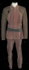 Star Trek DS9 Bajoran Military Uniform + Phaser Costume Prop  