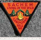 1968 Sachem Living in the Wild Fall Camporee   BSA