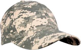 ACU Digital Camouflage Low Profile Military Ball Cap Hat  