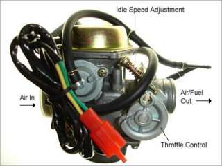 Scooter Carburetor Adjustment   Idle Speed