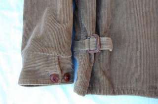 Vtg Polo Ralph Lauren Country Corduroy/Leather Barn Jacket Coat XL 