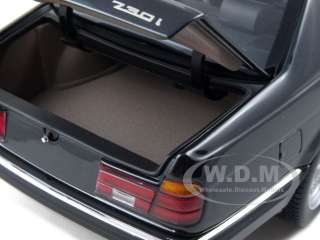 1987 BMW 730i E32 7 SERIES BLACK 118 MINICHAMPS  