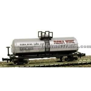 Model Power N Scale 40 Chemical Tank Car w/Metal Wheels 