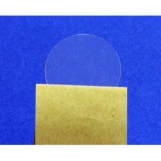   Frosted Translucent 1.5 Wafer Tab Seals 4000 Roll #CLR15 1 1/2 Round