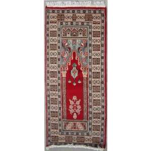  20 x 45 Pak Prayer Area Rug with Wool Pile    Category 