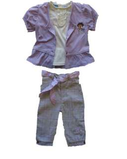 Dora The Explorer 3PC Pant Set (Toddler Girls)  