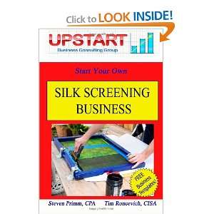  Silk Screening Business (9781461193371) Tim Roncevich 