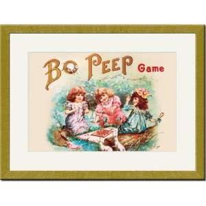  Gold Framed/Matted Print 17x23, Bo Peep game