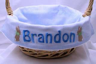PERSONALIZED 12 EASTER BASKET   PICK YOUR DESIGN  
