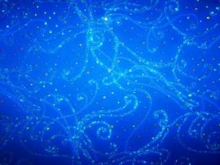 glitter swirl hologram lycra stretch fabric 1 yard 18 inches